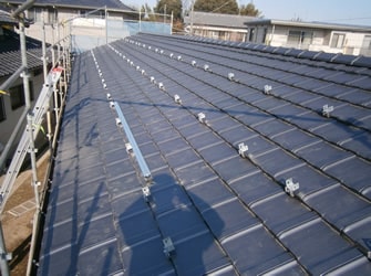 太陽光発電パネル設置工事（施工前）